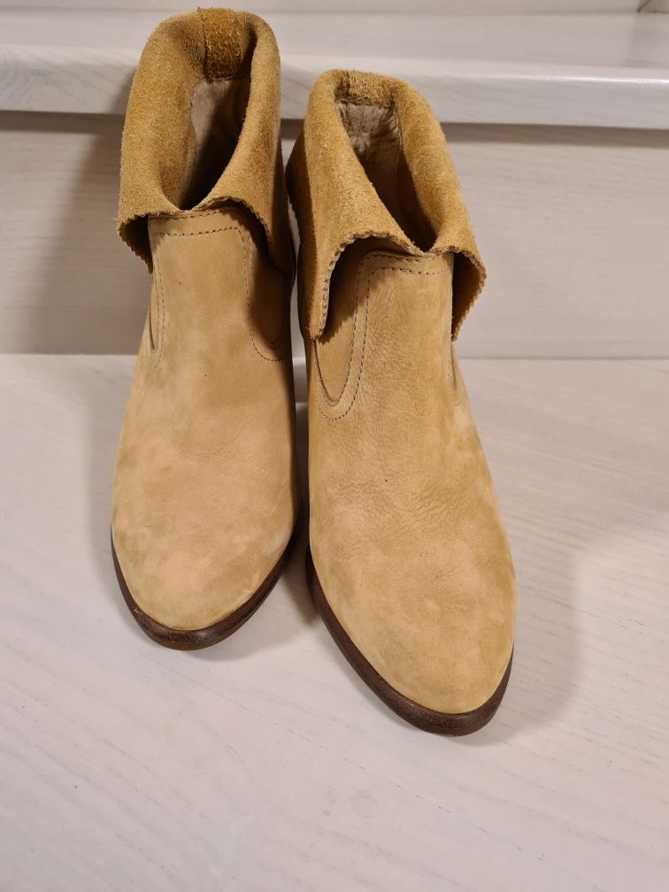 Botine piele naturala ugg 36 37, nu guess musette louboutini zara