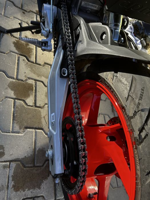 Aprilia rs 457 in garantie