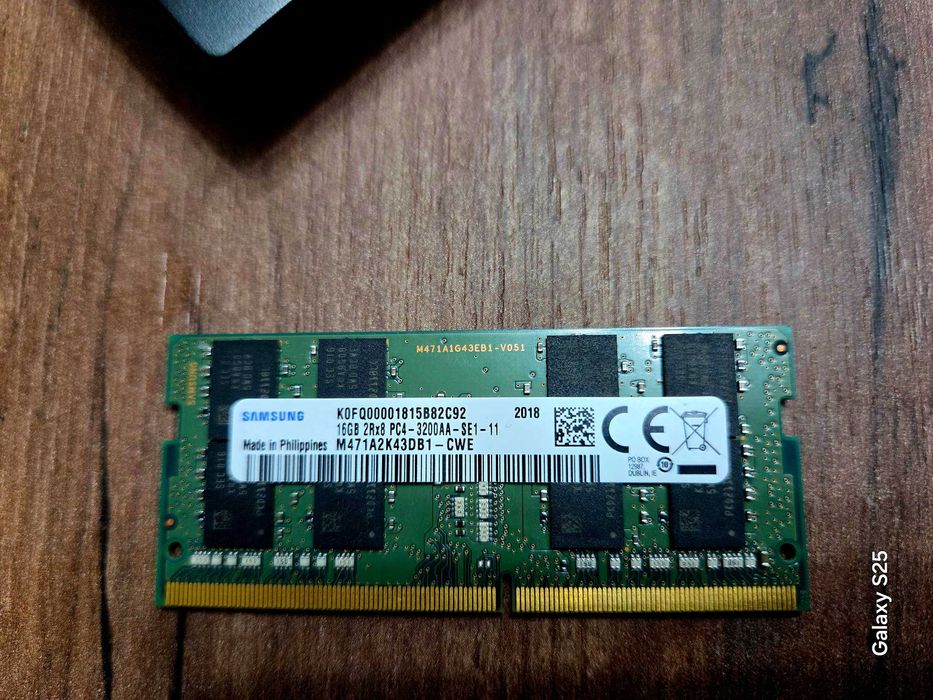 Оперативка для ноута 16 gb DDR4 3200