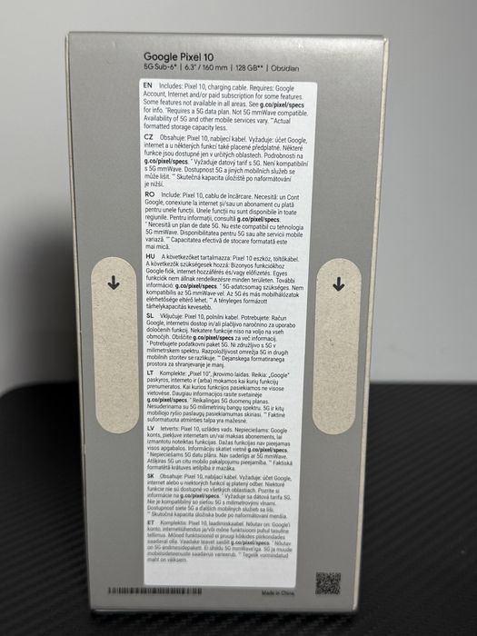 Google Pixel 10 – 128GB – Noi sigilate cu factură și garanție