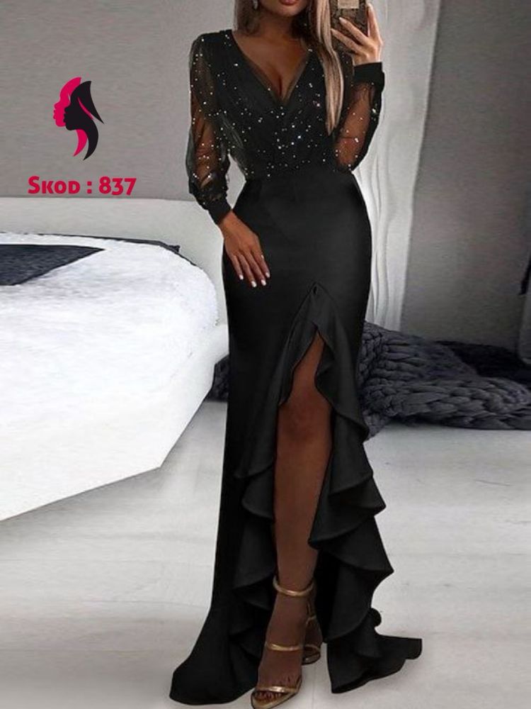 Rochie neagra eleganta