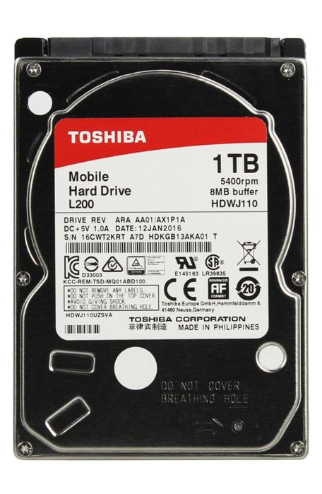 Жесткий диск HDD Toshiba 1 ТБ