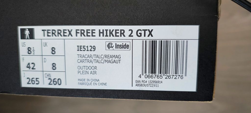 Adidas Terrex cu Gore-tex