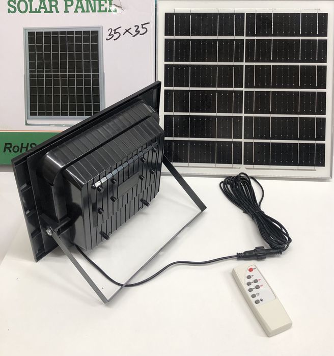 Pachet Max Supraveghere Video 2k WIFI +2x Proiector Solar 200W +Hdd1Tb