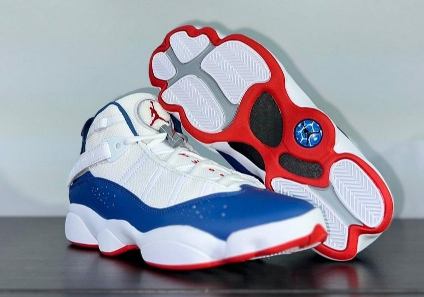 Jordan 6 Rings White/Blue 43 & 44 100% original