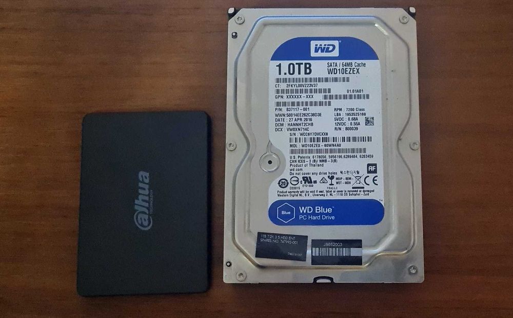 Продам SSD 512gb и HDD 1tb