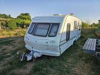 Rulota caravana  axa dubla cu aer conditionat elddis