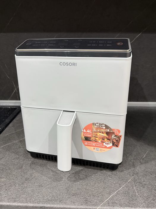 Фритюрник с горещ въздух COSORI Dual Blaze Smart Air Fryer, 6,4 L, сив
