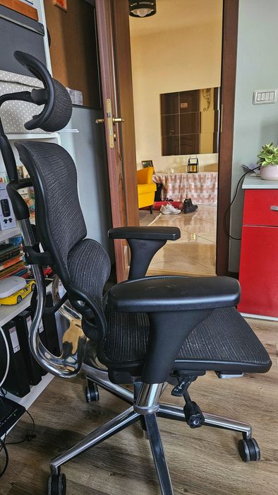 Scaune ergonomice premium Ergohuman V1 si V2 – proveniență firmă IT