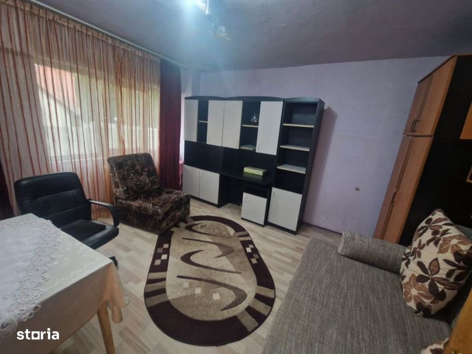 Garsoniera, mobilata/utilata, 27 mp., zona Sens