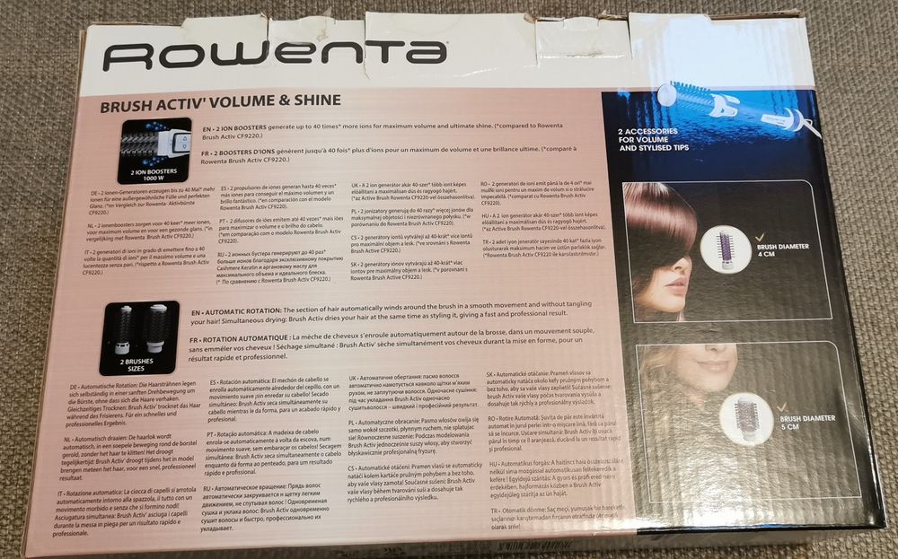 Peria rotativă Rowenta Brush Activ' Volume&Shine