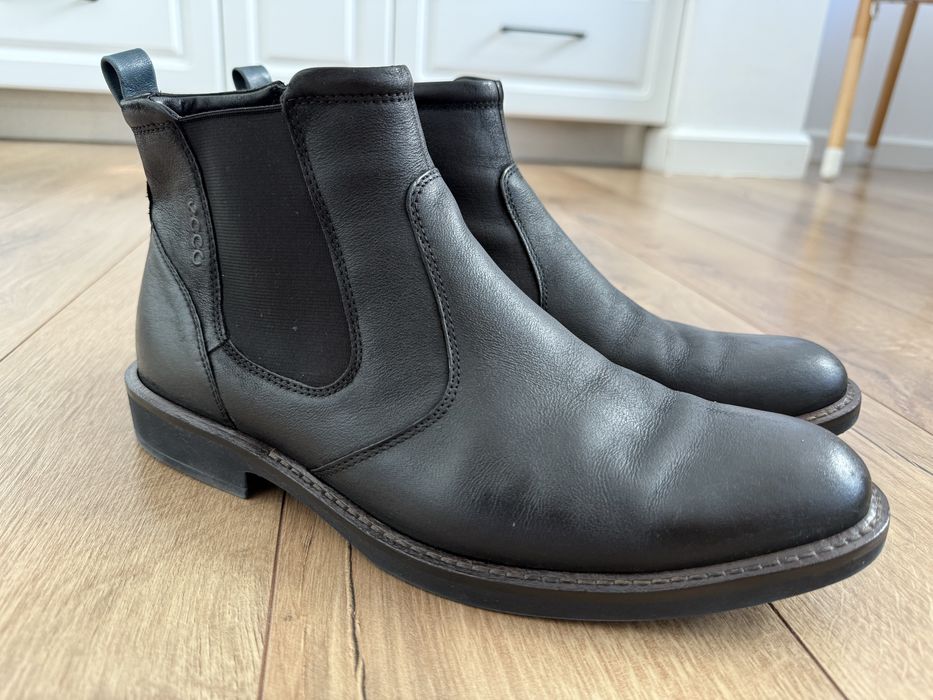 Ecco 41-42 ghete Chelsea piele impermeabili