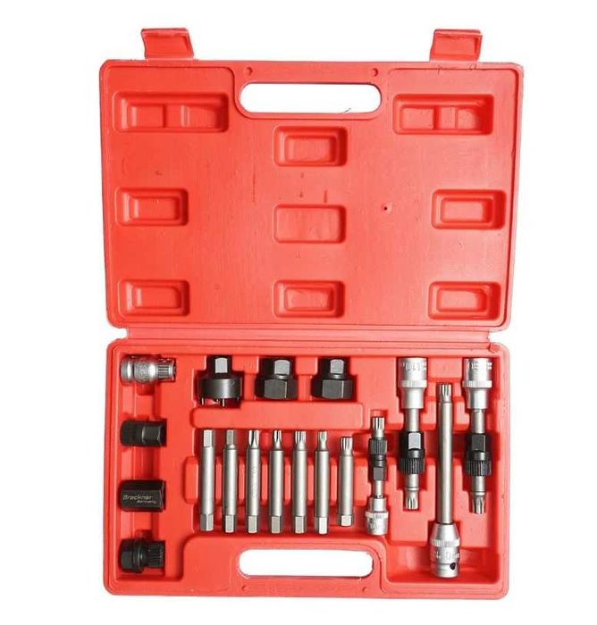 Trusa set montare demontare fulie alternator 18 piese (BK78822)