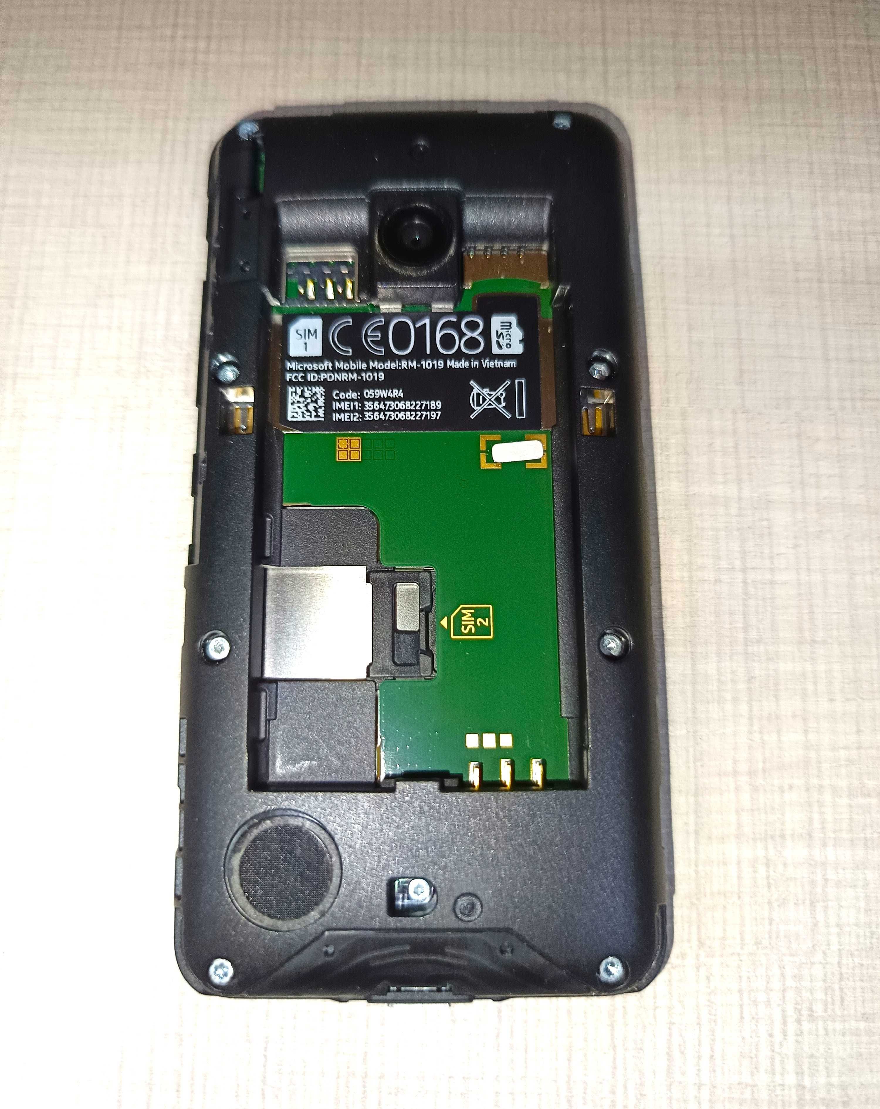 Телефон Nokia RM-1019, работещ, Android