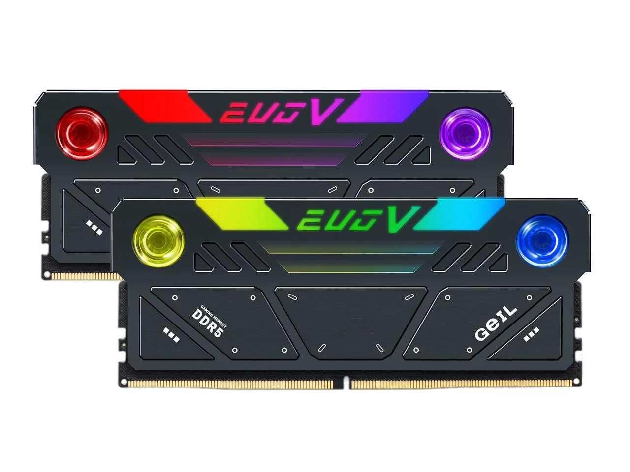 ОЗУ 32GB Kit (2x16GB) GEIL EVO V RGB 8000Mhz DDR5 PC5-64000