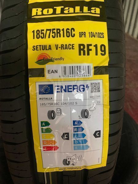 Нови летни бусови гуми ROTALLA SETULA 185/75R16C 104/102S НОВ DOT