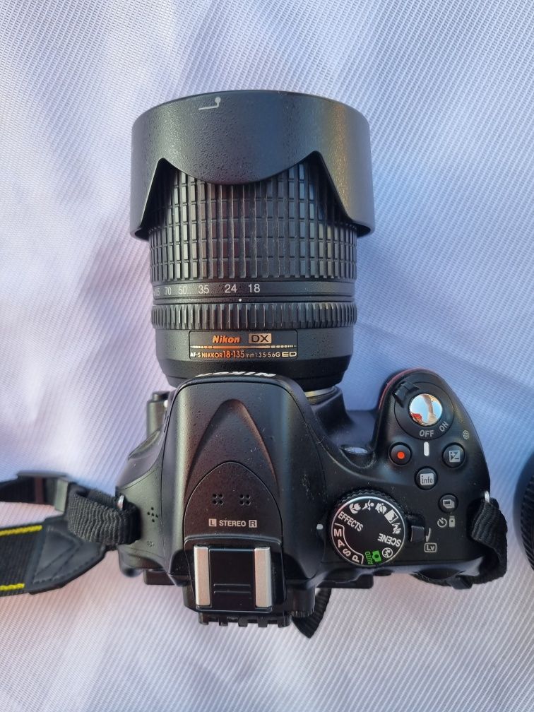 Nikon D5200 + 3 obiective