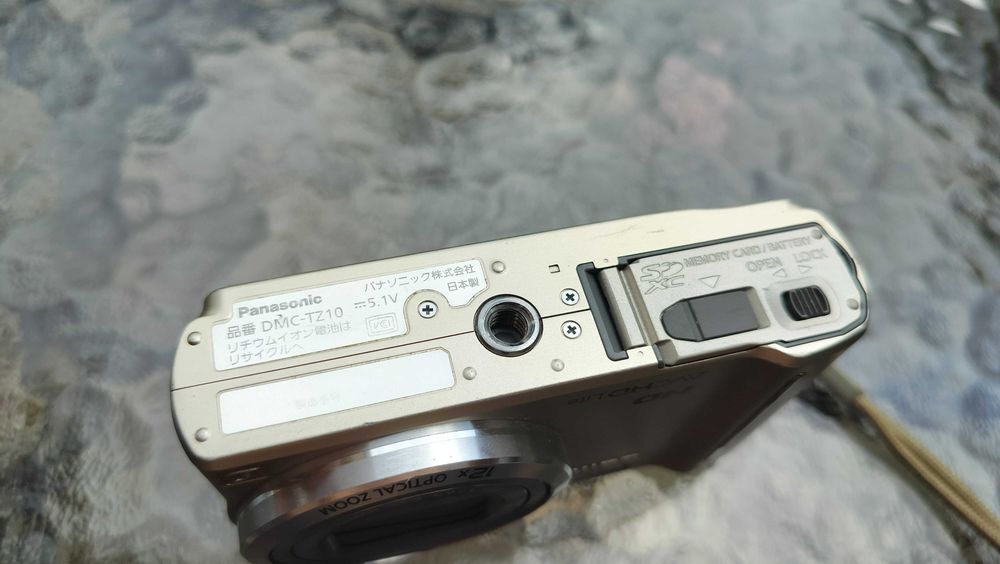 Compact Digital Camera Panasonic Lumix DMC-TZ10 Japan - meniu Japoneza