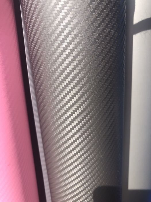 folie auto Carbon 3D negru ,argintiu ,alb , Bleomarin , rosu , gri roz
