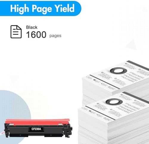 Черен тонер CF230A 30A съвместим с HP M203 M227 серия мастило принтер
