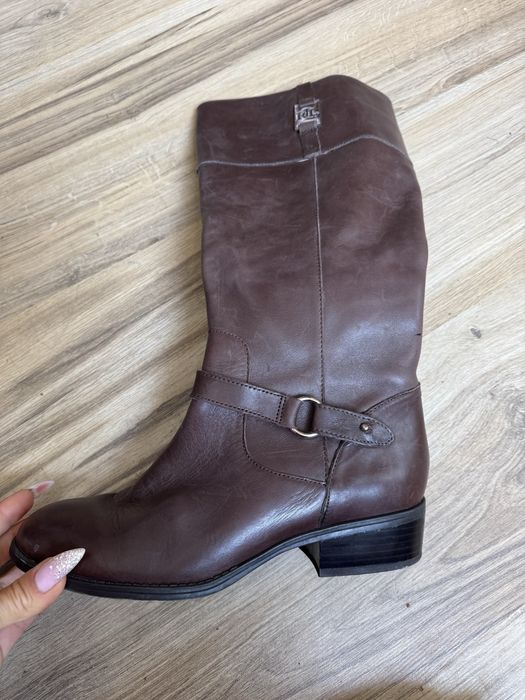 Уникални ботуши естествена кожа Ralph Lauren! 38,5 н