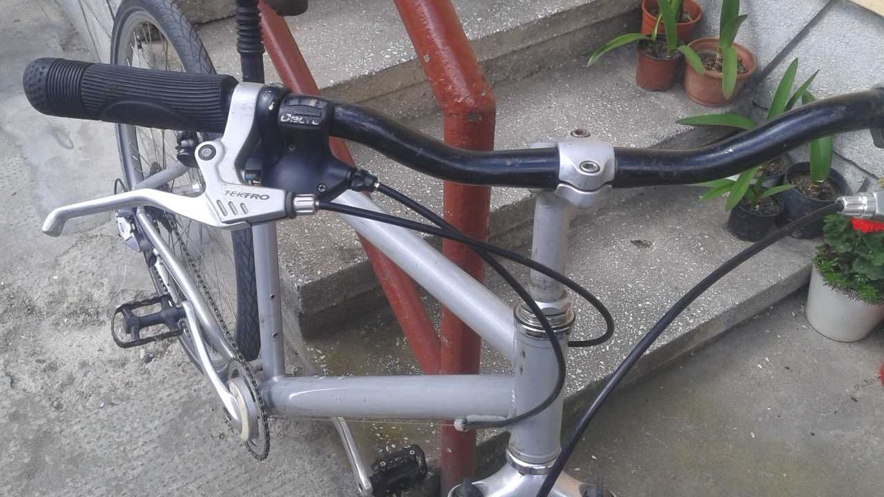 Bicicleta oraș roți 26 - 28 aluminiu 1 x 9 V Shimano Deore LX