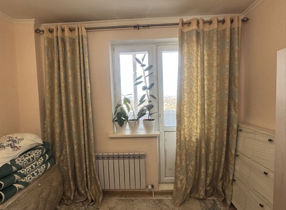 Шторы +карнизы двухрядный