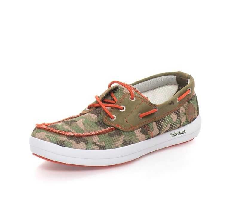 %ПРОМО% TIMBERLAND № 40 & 41 – Мъжки обувки с камуфлажна шарка нови