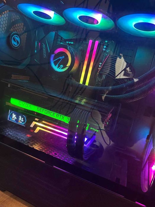 Геймърски компютър, Ryzen 7 5800X, 32GB DDR4, RTX3070