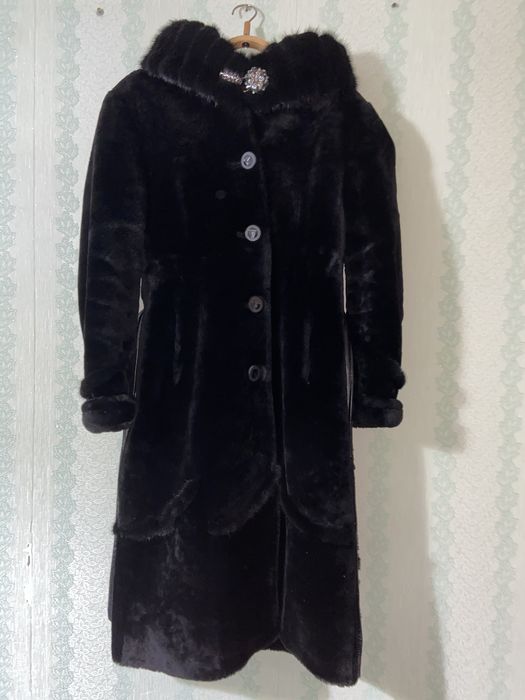 Шуба зимняя мутоновая