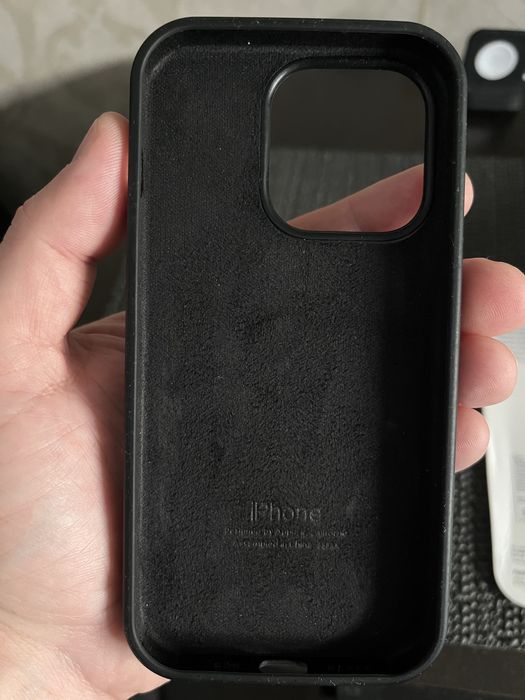 Husa pentru Apple iPhone 14 Pro, Silicon, Neagra