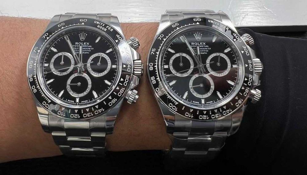 Rolex Daytona 4131 silver / black dial