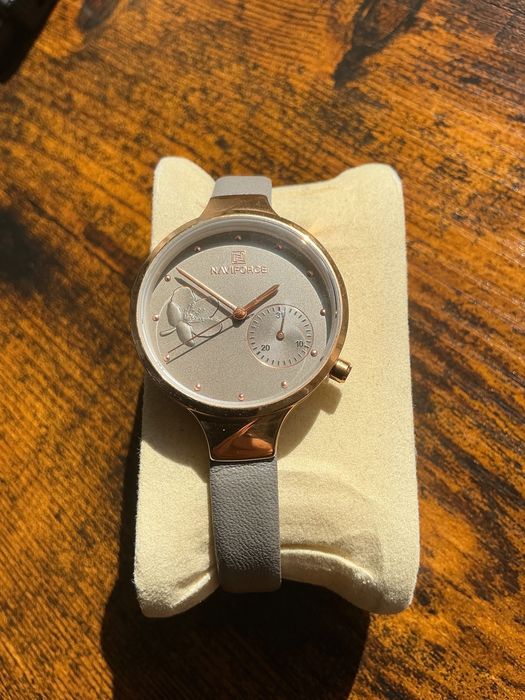 Ceas dama Naviforce Elegance, quartz, aur roz