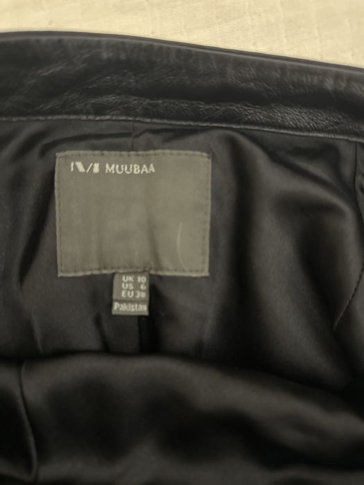 Fusta piele naturala Muubaa Luxury design