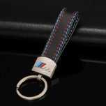 Ключодържател BMW M от естествена кожа