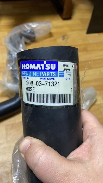 Патрубки радиатора Komatsu pc 400-7