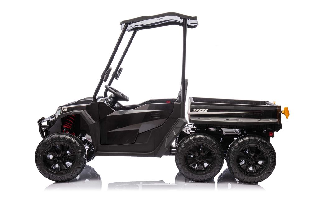 UTV electric pentru 2 copii Kinderauto Gladiator, 4x 45W 12V #black