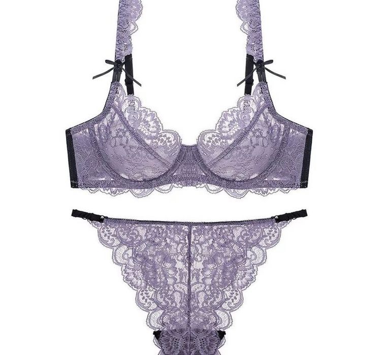 Set lenjerie nou dantela lila