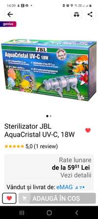 Sterilizator JBL AquaCristal Uv-C 18 w