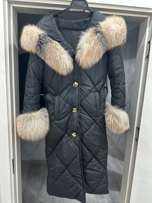 Топло палто/ яке естествен косъм