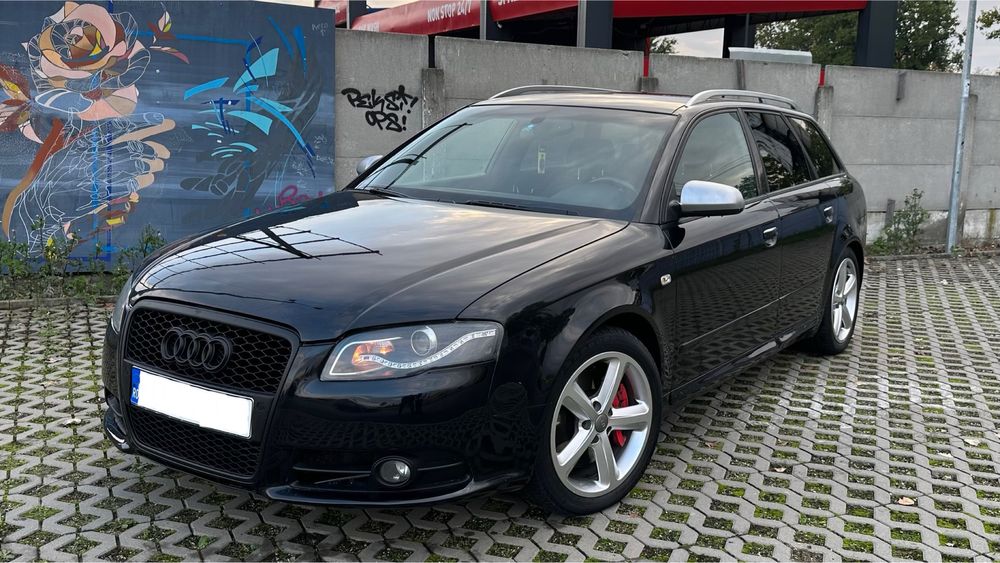 Audi A4 2.0 D 170 CP 2007 E4 Manual 6+1 Quatrro S-Line Int Ext Far Led