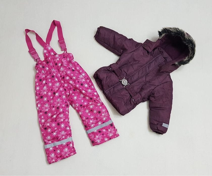 Costum schi Topolino salopeta iarnă ptr copii mărimea 92 - 98