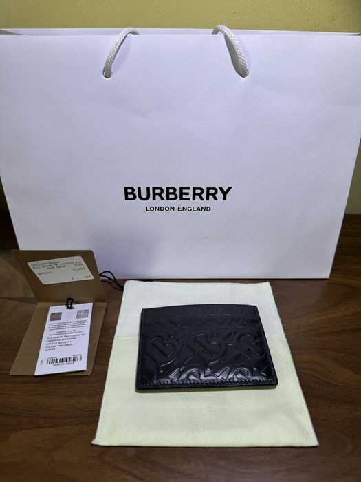 Burberry monogram cardholder/портфейл
