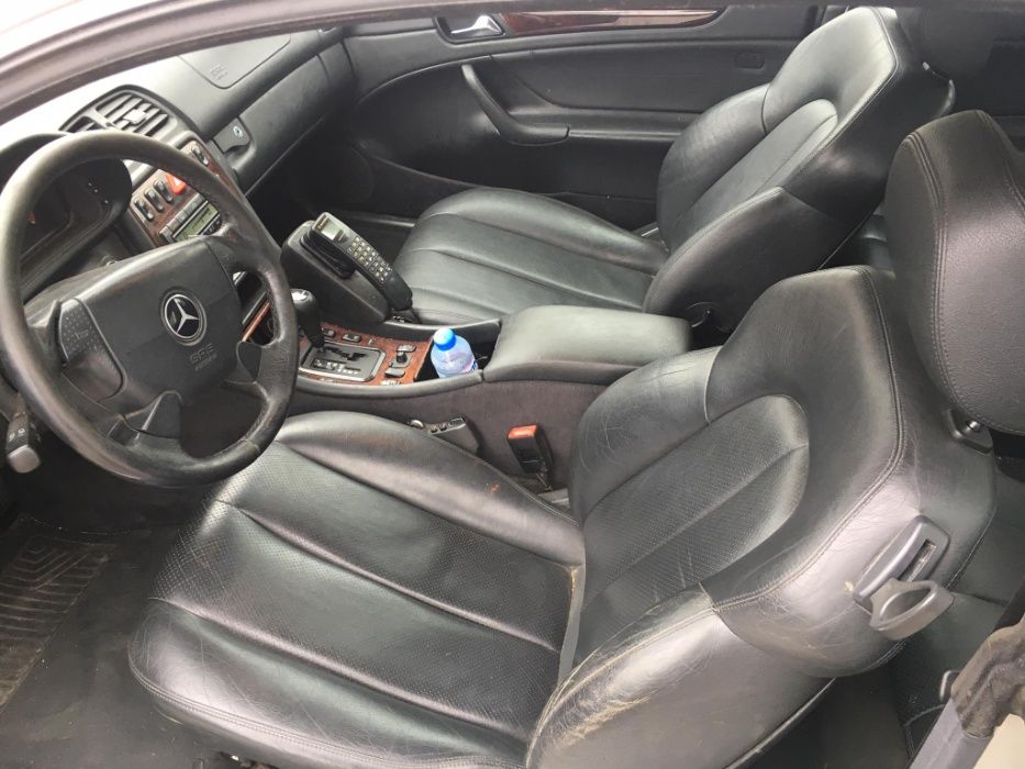 mercedes clk 320 w208 кожа на части мерцедес цлк 320 в208