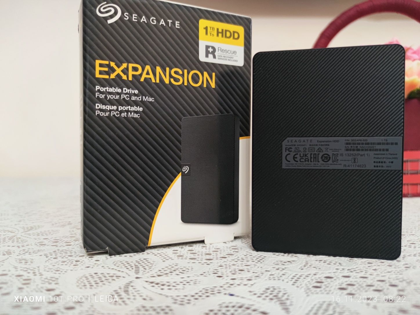 Внешний жесткий диск (hard disk) SEAGATE EXPANSION 1 TB Seagate