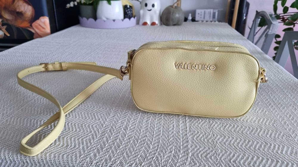 Дамска чанта Valentino Special Martu; жълта