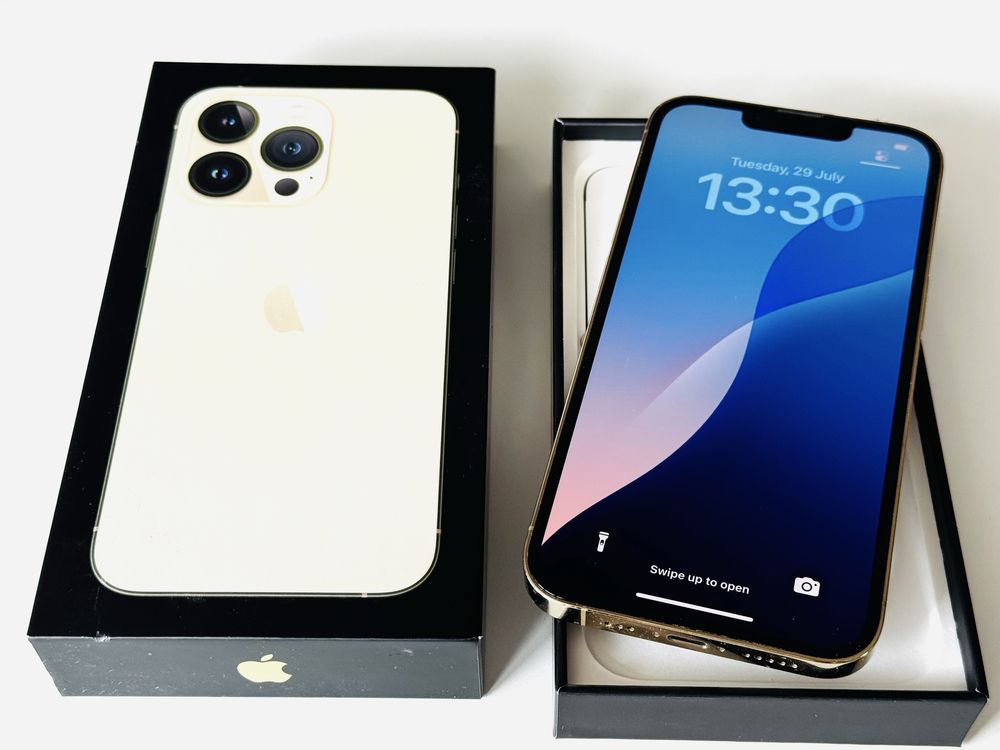 Iphone 13 Pro 128GB Gold 100% Батерия! Гаранция 6 месеца