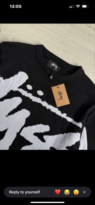 Stussy пуловер М размер