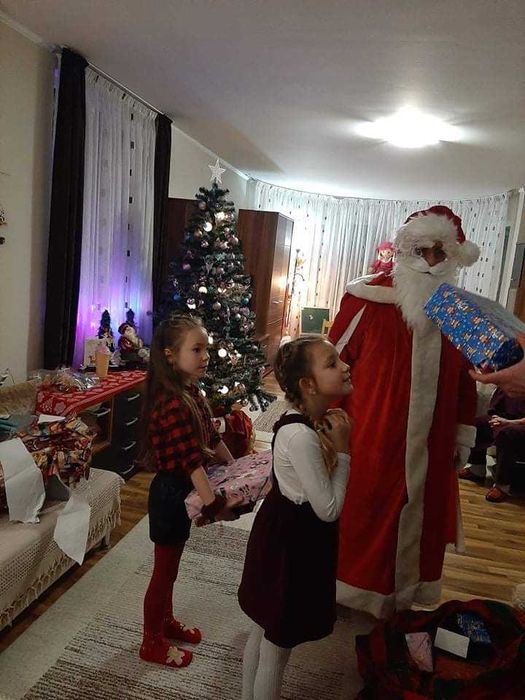 Дядо Коледа у дома