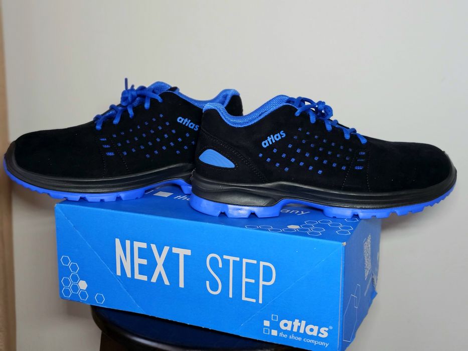 Atlas SL 40 Blue ESD – Pantofi de protecție noi, cu etichetă și cutie